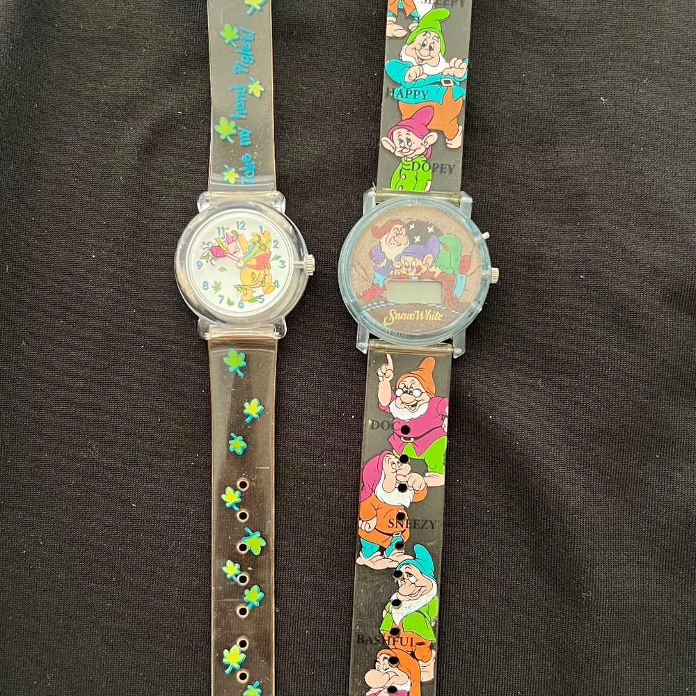 Vintage Disney Timex Kid Watches